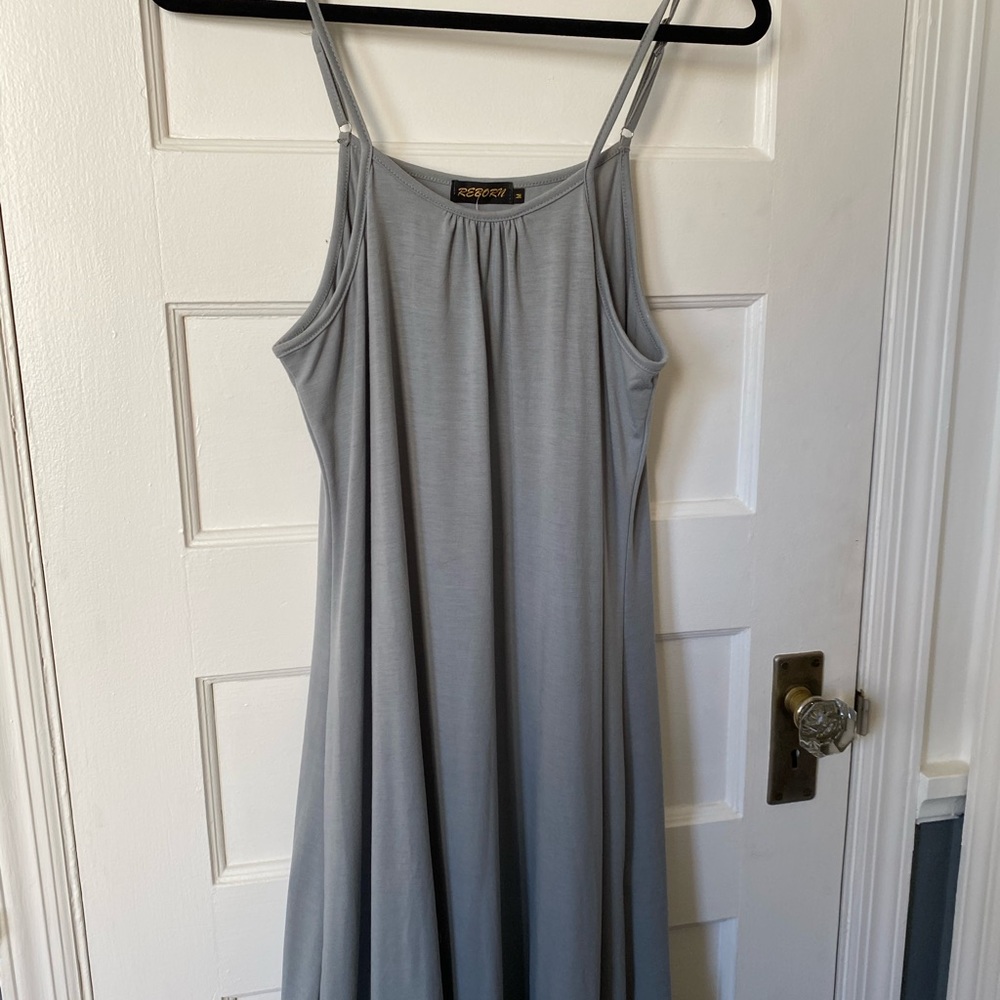 Gray Dress